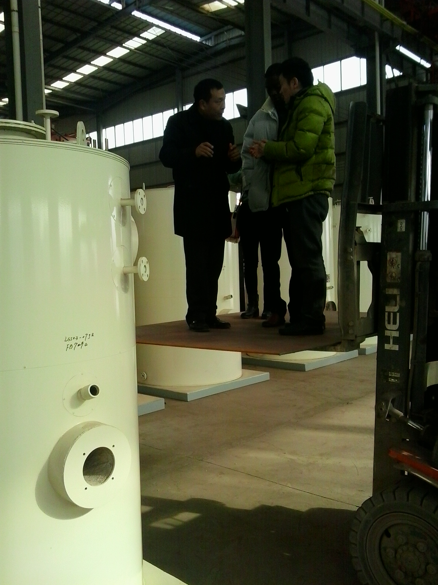 河南豫東鍋爐外國(guó)客戶(hù)視察